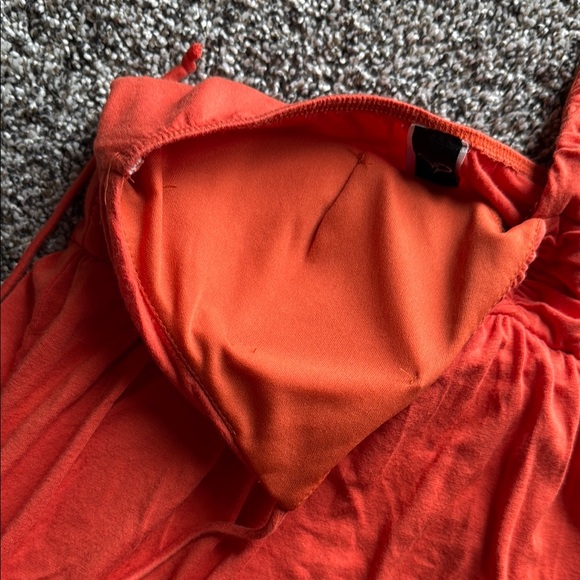 Windsor Vibrant Orange Halter Top - Picture 8 of 10